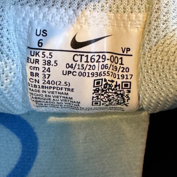 Nike Zoom Pulse Slip On Nursing Shoes CT1629-001 Mens 6 Womens 7.5 Black Blue main image 5